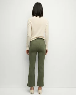 Veronica Beard Pants|Matching Sets*Massaro Knit Pant in Stone Army StoneArmy