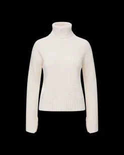 Veronica Beard Sweaters|Tops*Matilda Merino Cashmere Turtleneck in Ecru