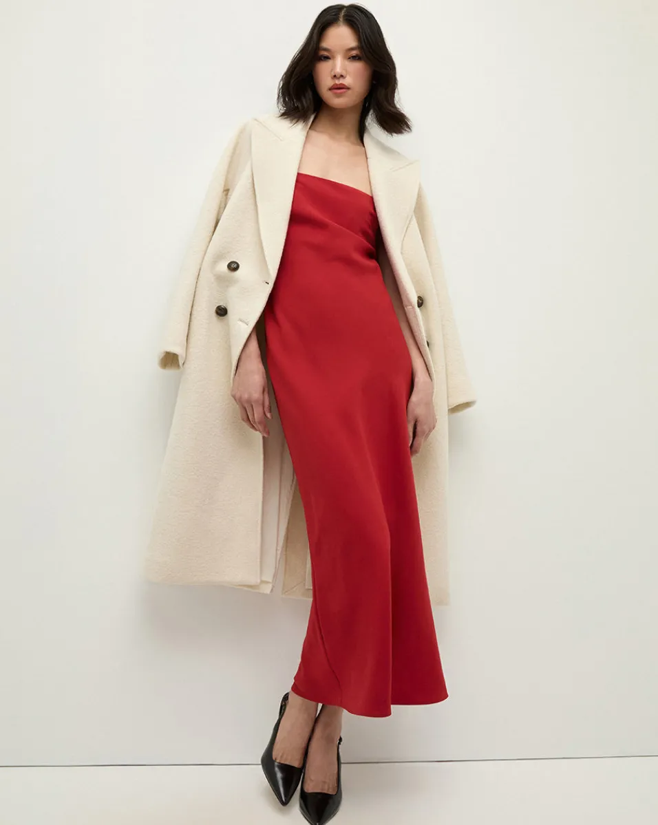 Veronica Beard Dresses|The Veronicas' Favorites*Mavis Maxi Slip Dress in Red Crimson