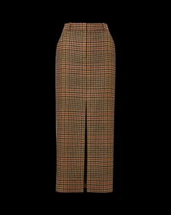 Veronica Beard Skirts & Shorts|The Veronicas' Favorites*Maxine Plaid Maxi Skirt in Camel & Black Camel/Black