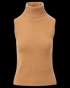 Veronica Beard Sweaters|Tops*Mazzy Cashmere Turtleneck in Camel
