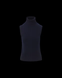 Veronica Beard Sweaters|Tops*Mazzy Cashmere Turtleneck in Navy