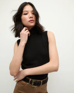 Veronica Beard Sweaters|Tops*Mazzy Cashmere Turtleneck in Black