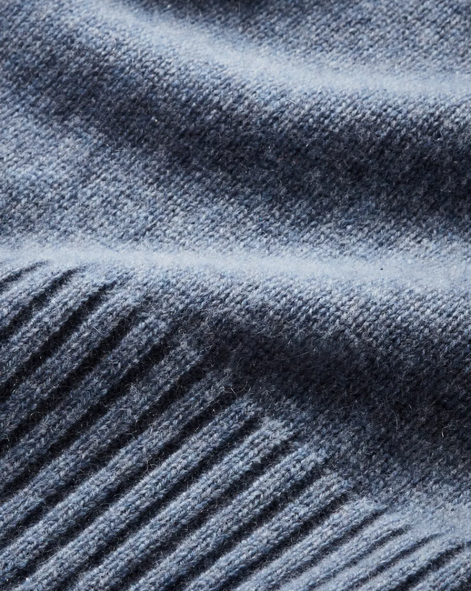 Veronica Beard Sweaters|Tops*Mazzy Cashmere Turtleneck in Smoke Blue SmokeBlue