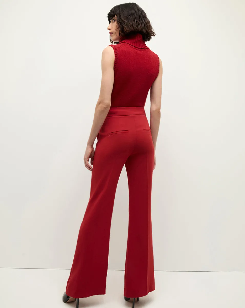 Veronica Beard Sweaters|Tops*Mazzy Cashmere Turtleneck in Crimson