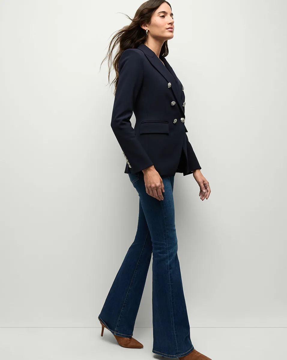 Veronica Beard Jackets & Outerwear|Extended Sizes*Miller Dickey Jacket Navy/Silver
