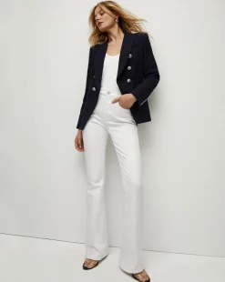 Veronica Beard Jackets & Outerwear|Extended Sizes*Miller Dickey Jacket Navy/Silver