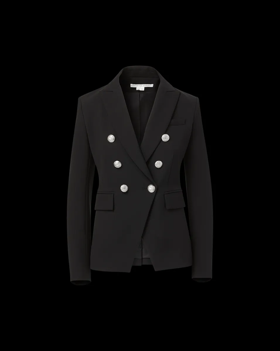 Veronica Beard Jackets & Outerwear|Extended Sizes*Miller Dickey Jacket Black/Silver