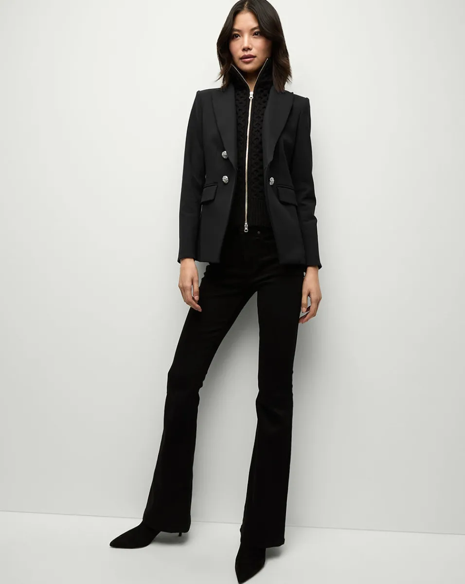 Veronica Beard Jackets & Outerwear|Extended Sizes*Miller Dickey Jacket Black/Silver