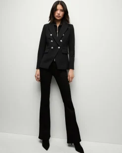 Veronica Beard Jackets & Outerwear|Extended Sizes*Miller Dickey Jacket Black/Silver