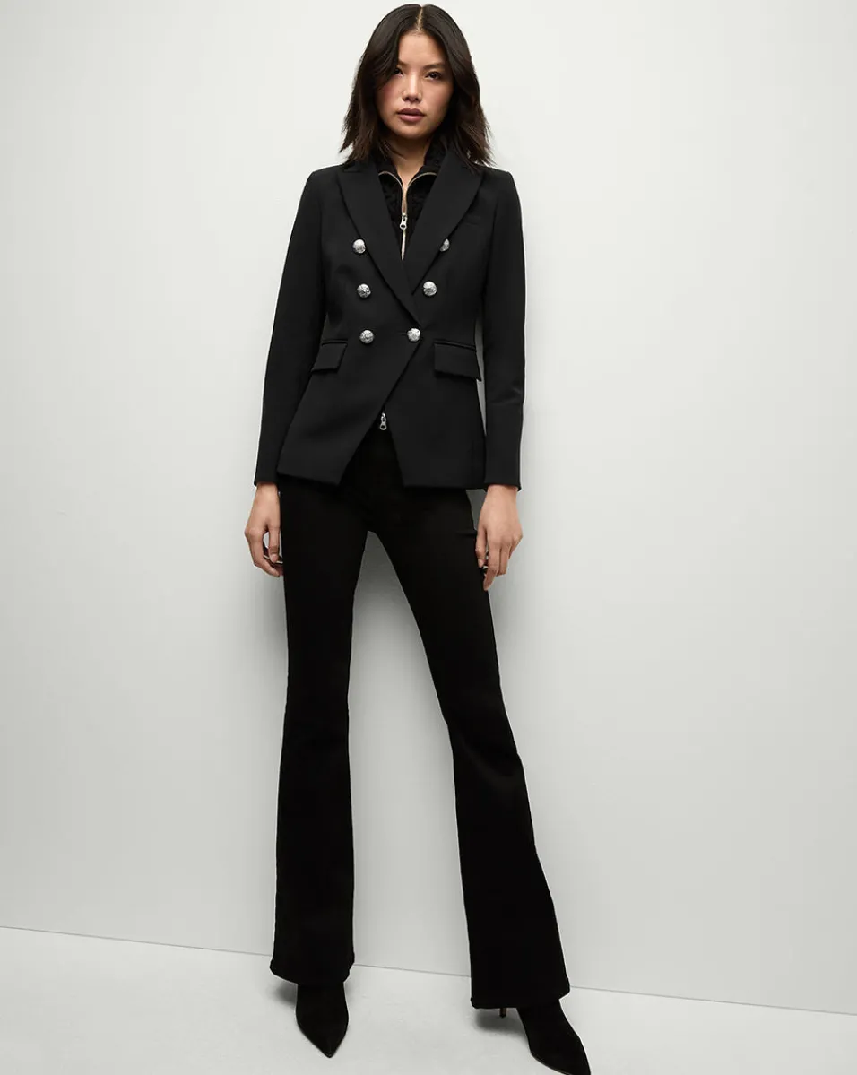 Veronica Beard Jackets & Outerwear|Extended Sizes*Miller Dickey Jacket Black/Silver