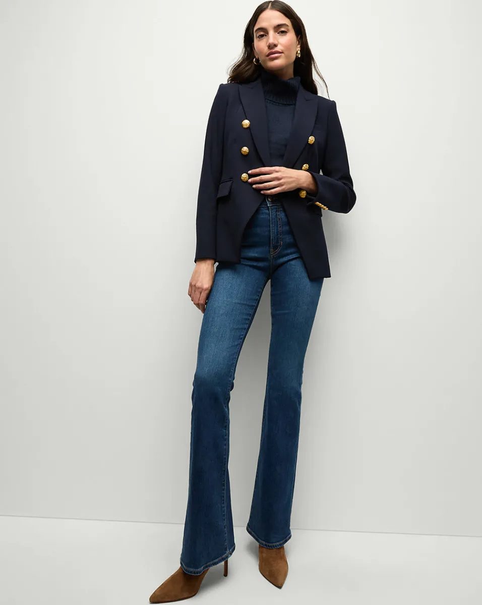 Veronica Beard Jackets & Outerwear|Extended Sizes*Miller Dickey Jacket Navy/Gold
