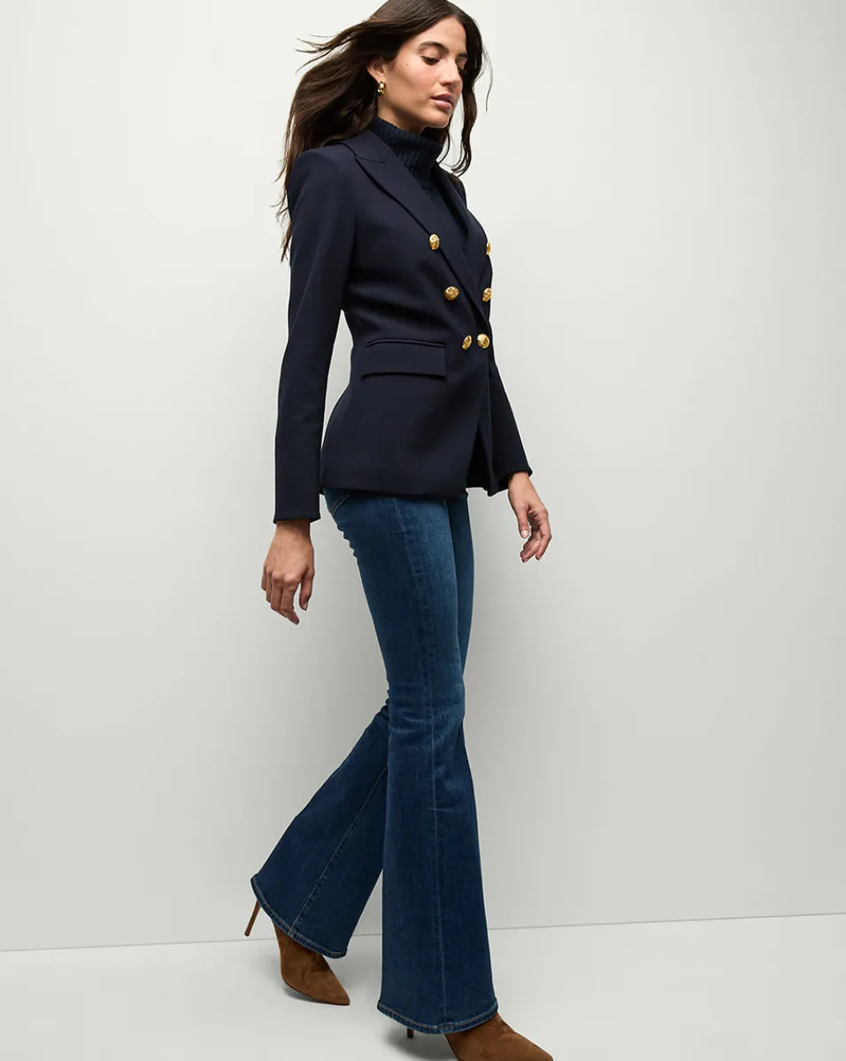 Veronica Beard Jackets & Outerwear|Extended Sizes*Miller Dickey Jacket Navy/Gold