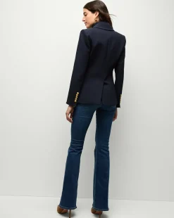 Veronica Beard Jackets & Outerwear|Extended Sizes*Miller Dickey Jacket Navy/Gold