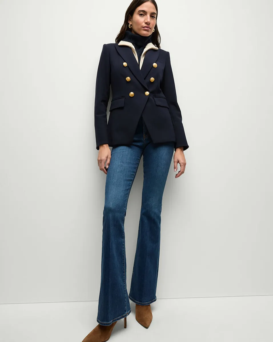 Veronica Beard Jackets & Outerwear|Extended Sizes*Miller Dickey Jacket Navy/Gold