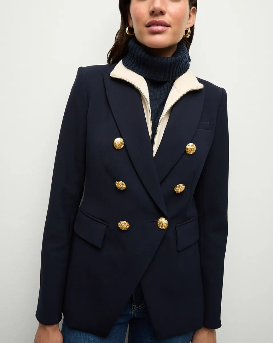 Veronica Beard Jackets & Outerwear|Extended Sizes*Miller Dickey Jacket Navy/Gold