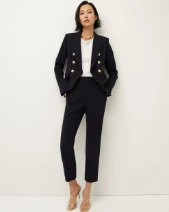 Veronica Beard Jackets & Outerwear|Extended Sizes*Miller Dickey Jacket Navy/Gold