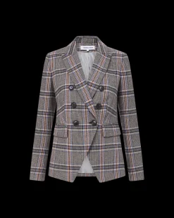 Veronica Beard Jackets & Outerwear*Miller Dickey Jacket in Black Multi BlackMulti