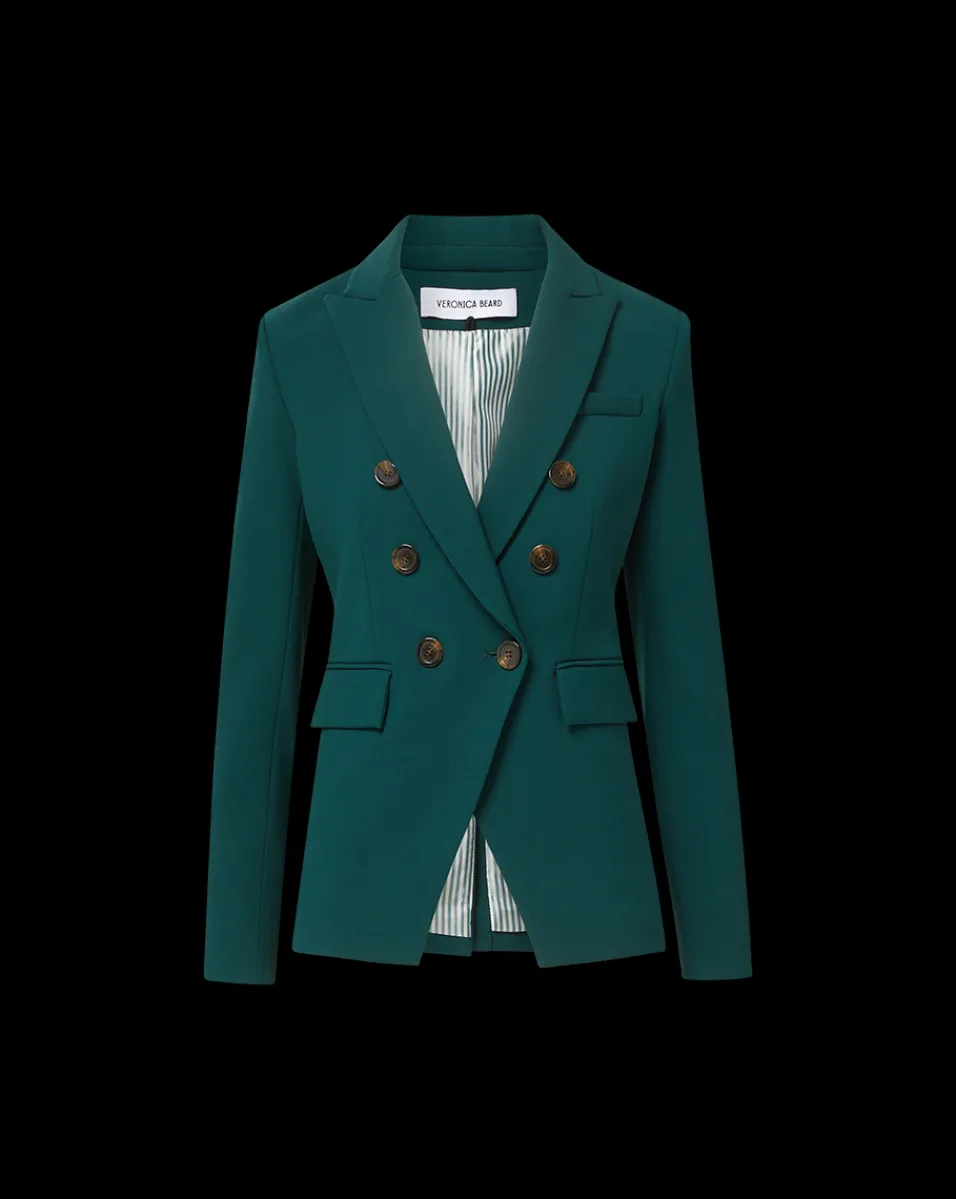 Veronica Beard Jackets & Outerwear|Matching Sets*Miller Dickey Jacket in Dark Green Pine