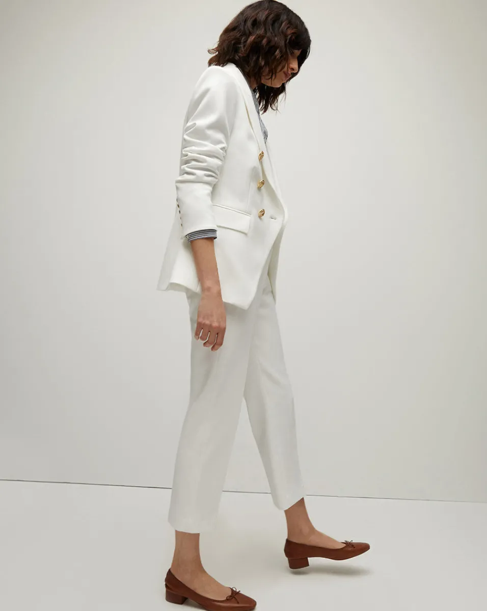 Veronica Beard Jackets & Outerwear|Extended Sizes*Miller Dickey Jacket in Off-White/Gold