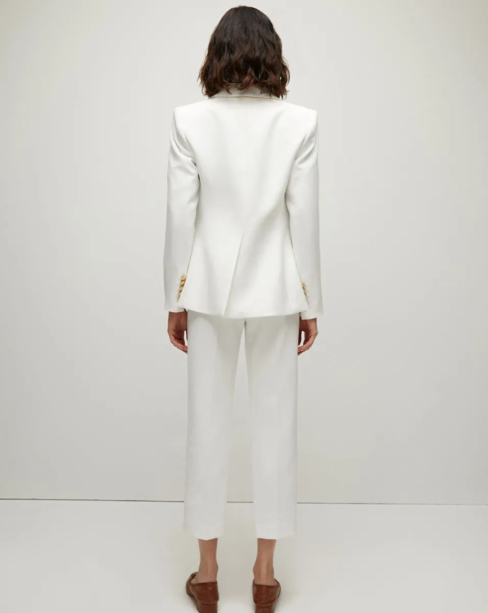 Veronica Beard Jackets & Outerwear|Extended Sizes*Miller Dickey Jacket in Off-White/Gold