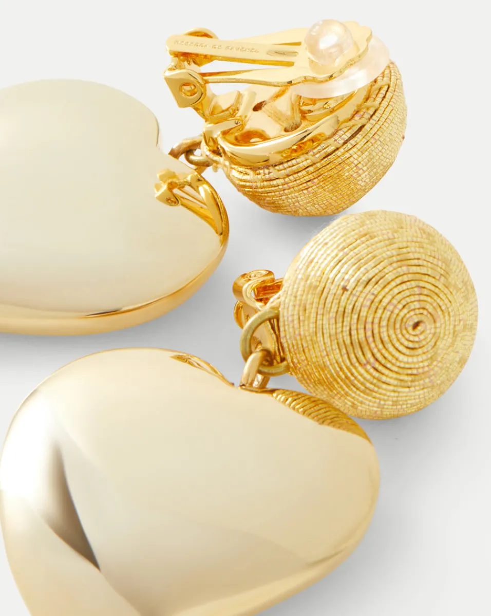 Veronica Beard Accessories|The Gift Guide*Mini Cora Earrings | Clip Backing in Gold