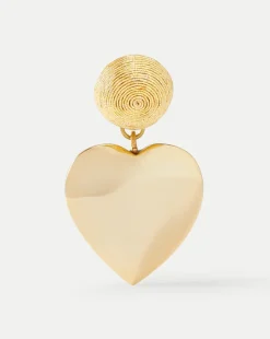 Veronica Beard Accessories|The Gift Guide*Mini Cora Earrings | Clip Backing in Gold