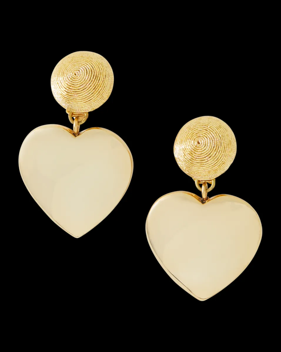 Veronica Beard Accessories|The Gift Guide*Mini Cora Earrings | Clip Backing in Gold