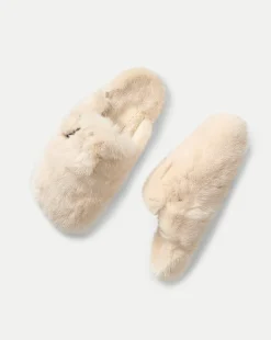 Veronica Beard Accessories|The Gift Guide*Mink Clog Slippers in Cream