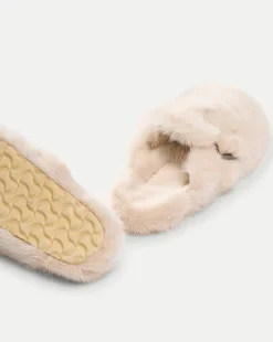 Veronica Beard Accessories|The Gift Guide*Mink Clog Slippers in Cream