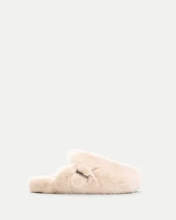 Veronica Beard Accessories|The Gift Guide*Mink Clog Slippers in Cream