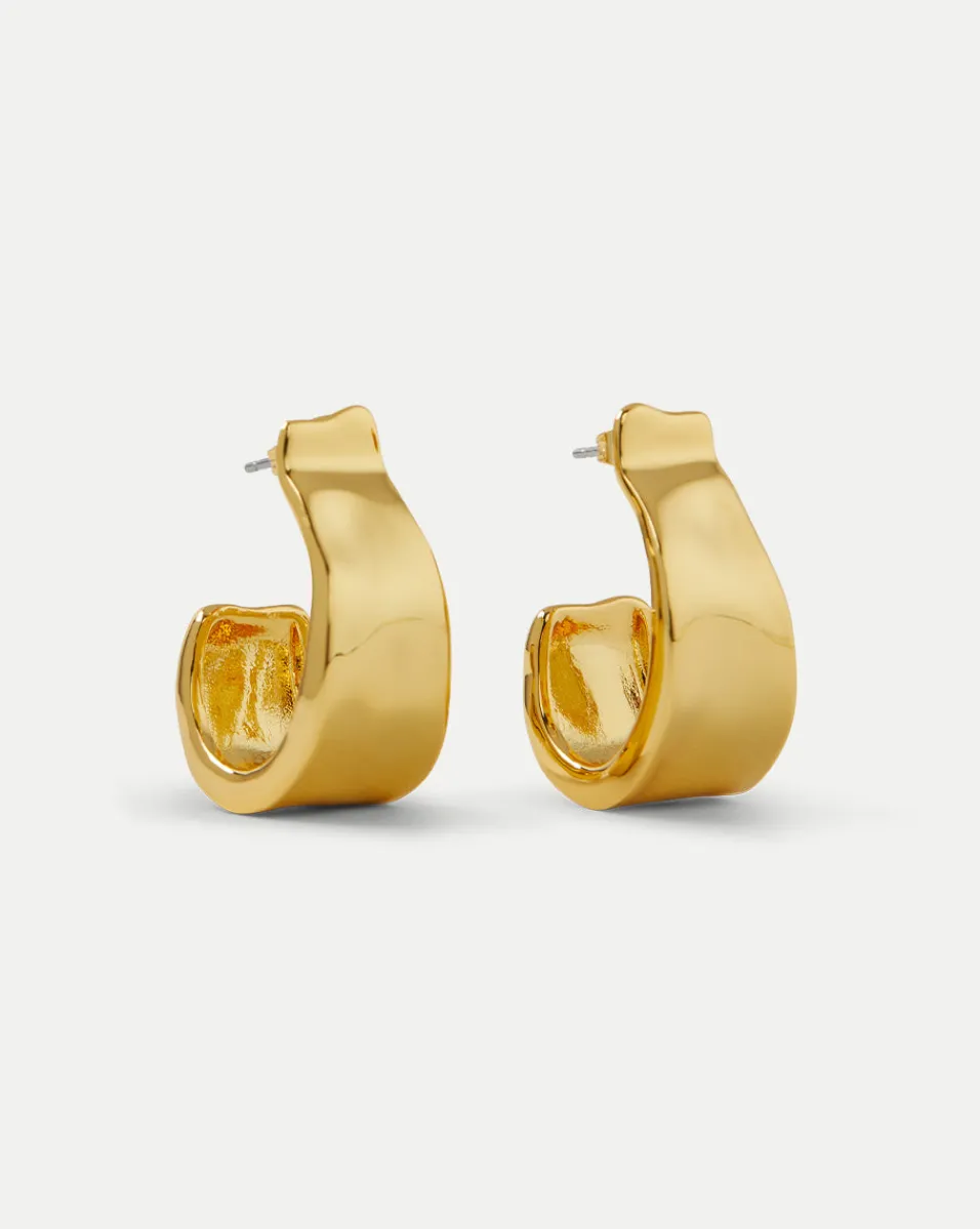 Veronica Beard Accessories|The Veronicas' Favorites*Molten Ribbon Hoop in Gold