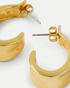 Veronica Beard Accessories|The Veronicas' Favorites*Molten Ribbon Hoop in Gold