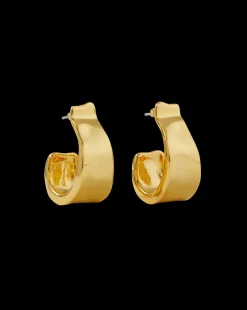 Veronica Beard Accessories|The Veronicas' Favorites*Molten Ribbon Hoop in Gold