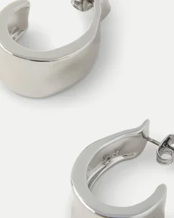 Veronica Beard Accessories|Party Dressing*Molten Ribbon Hoop in Silver