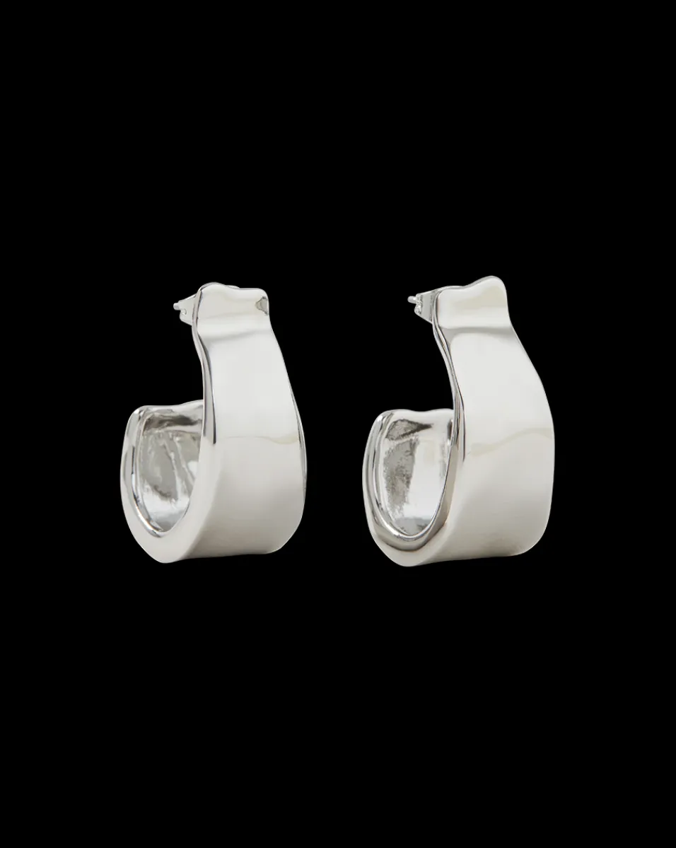 Veronica Beard Accessories|Party Dressing*Molten Ribbon Hoop in Silver
