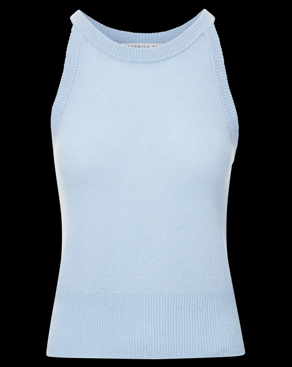 Veronica Beard Tops|Sweaters*Myrick Cashmere Tank LightBlue