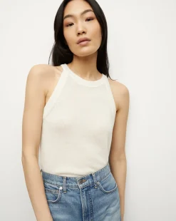 Veronica Beard Tops|Sweaters*Myrick Cashmere Tank in Ivory