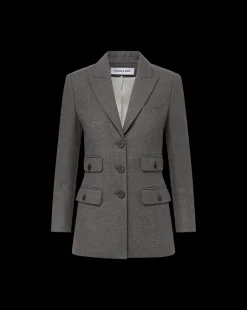 Veronica Beard Jackets & Outerwear|Matching Sets*Nalani Dickey Jacket in Heather Grey HeatherGrey