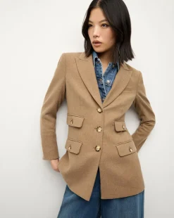 Veronica Beard Jackets & Outerwear|The Veronicas' Favorites*Nalani Dickey Jacket in Heather Russet HeatherRusset