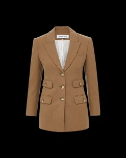 Veronica Beard Jackets & Outerwear|The Veronicas' Favorites*Nalani Dickey Jacket in Heather Russet HeatherRusset