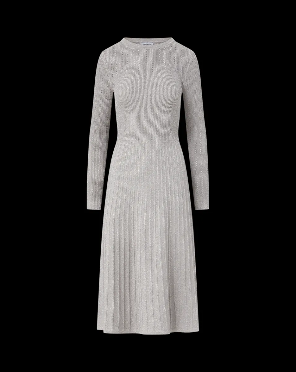 Veronica Beard Dresses*Nami Midi Sweater Dress in Silver