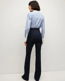 Veronica Beard Tops|The Veronicas' Favorites*Naya Top in Blue Haze BlueHaze