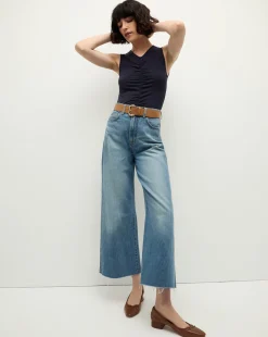 Veronica Beard Tops*Neeta Sleeveless Top in Navy