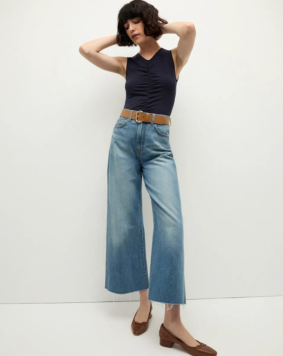 Veronica Beard Tops*Neeta Sleeveless Top in Navy