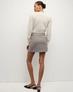 Veronica Beard Sweaters|Tops*Nelia Cashmere Pullover | Button Accent in Ivory