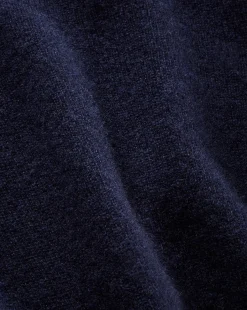 Veronica Beard Sweaters|Tops*Nelia Cashmere Pullover | Button Accent in Navy