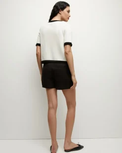Veronica Beard Tops|Sweaters*Neroli Cardigan in Ivory/Black