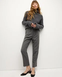 Veronica Beard Pants|Matching Sets*Netta Pant in Heather Grey HeatherGrey