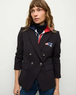 Veronica Beard Jackets & Outerwear|The Gift Guide*New England Patriots Dickey Jacket in Navy/Silver NewEnglandPatriots